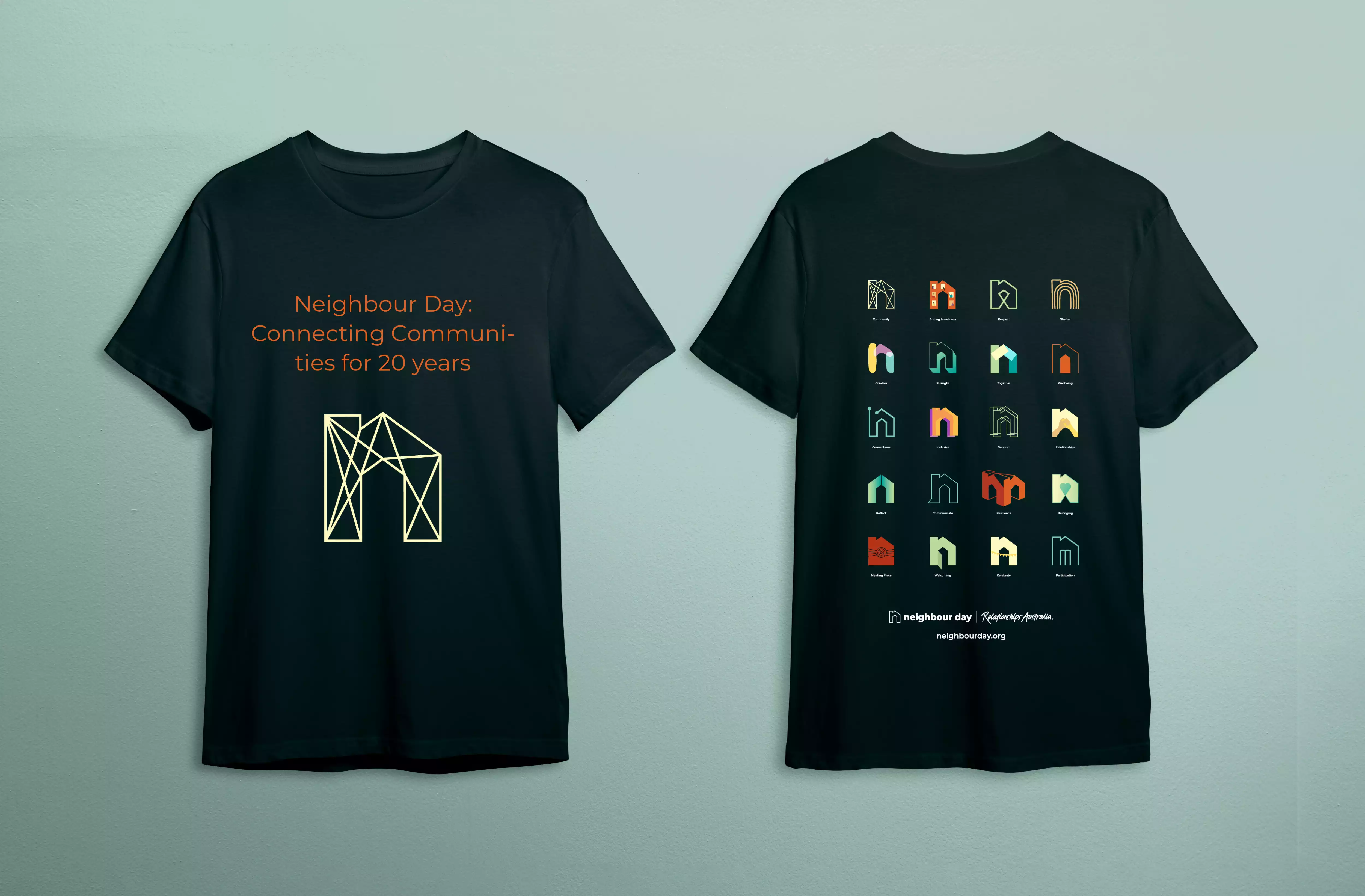 Neighbour Day T-shirt Design