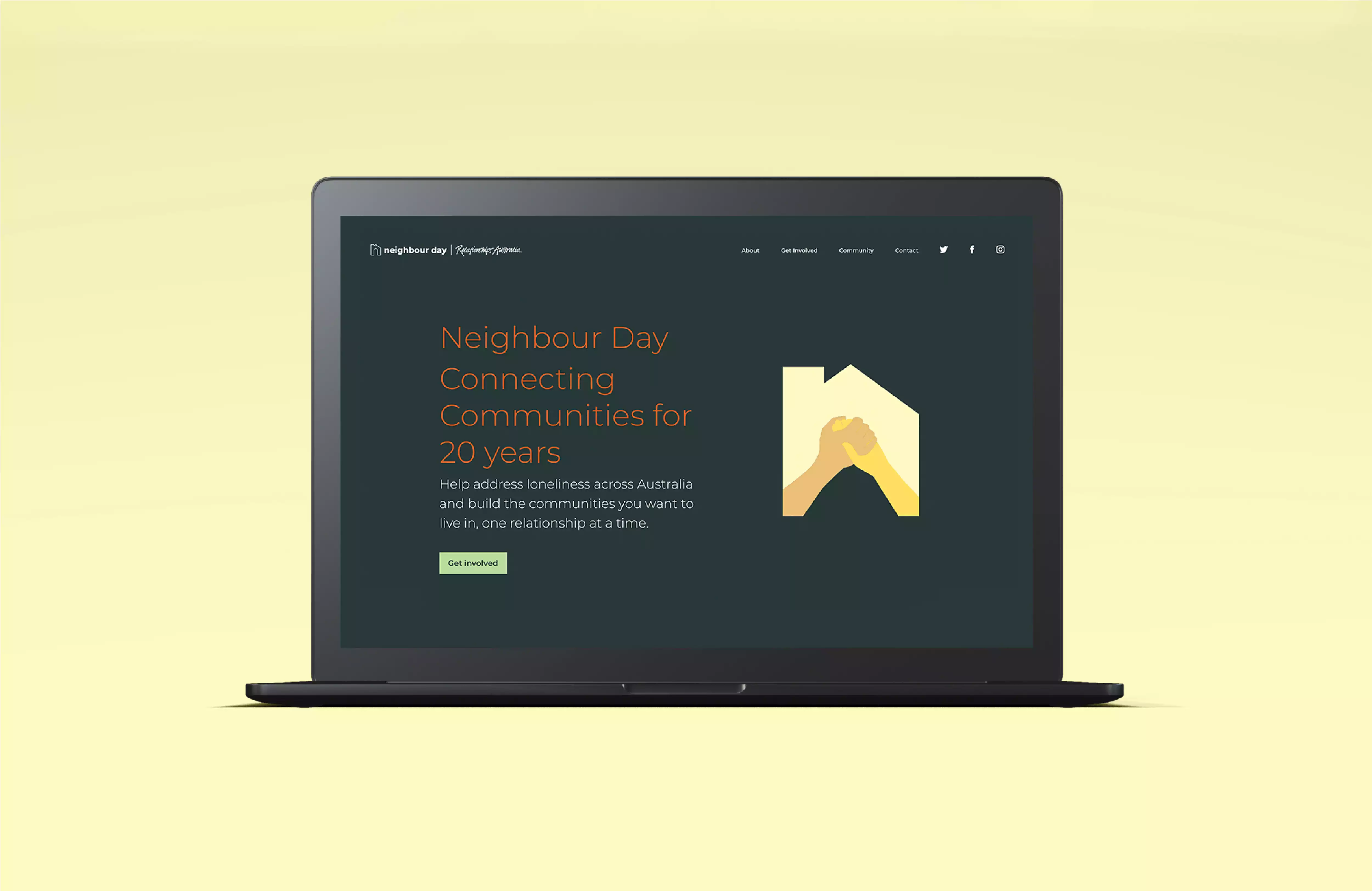 Neighbour Day Website Design
